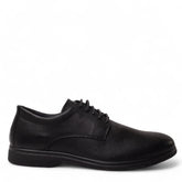 Italian Men Black Leather Shoes #4972